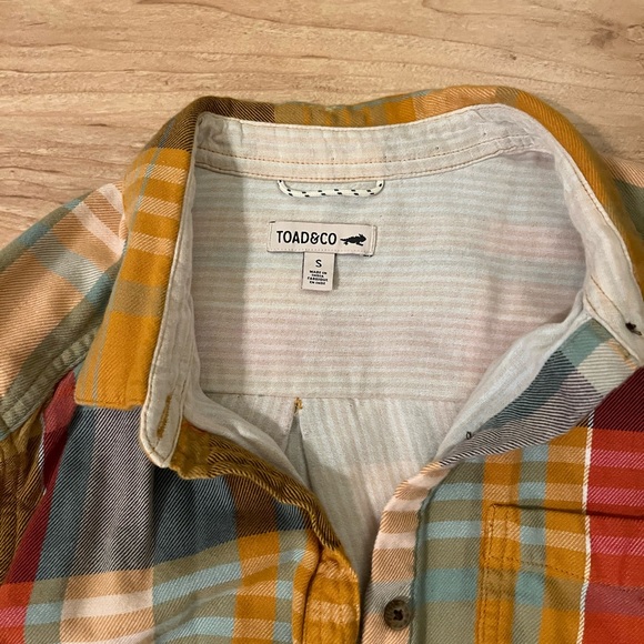 Toad&Co Plaid Shirt - Picture 3 of 3